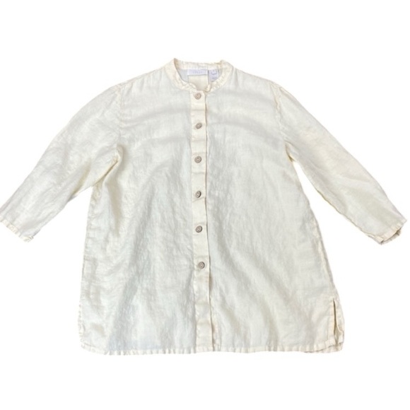 J. Jill Tops - J. Jill Linen Button Down Shirt